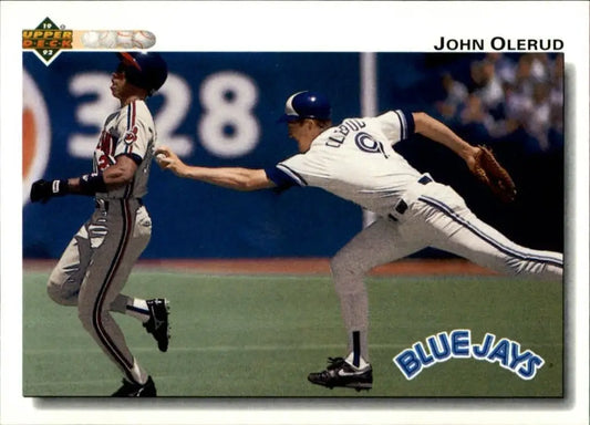 John Olerud 1992 Upper Deck MLB #375 Baseball Card Toronto Blue Jays - Baseball Card Single