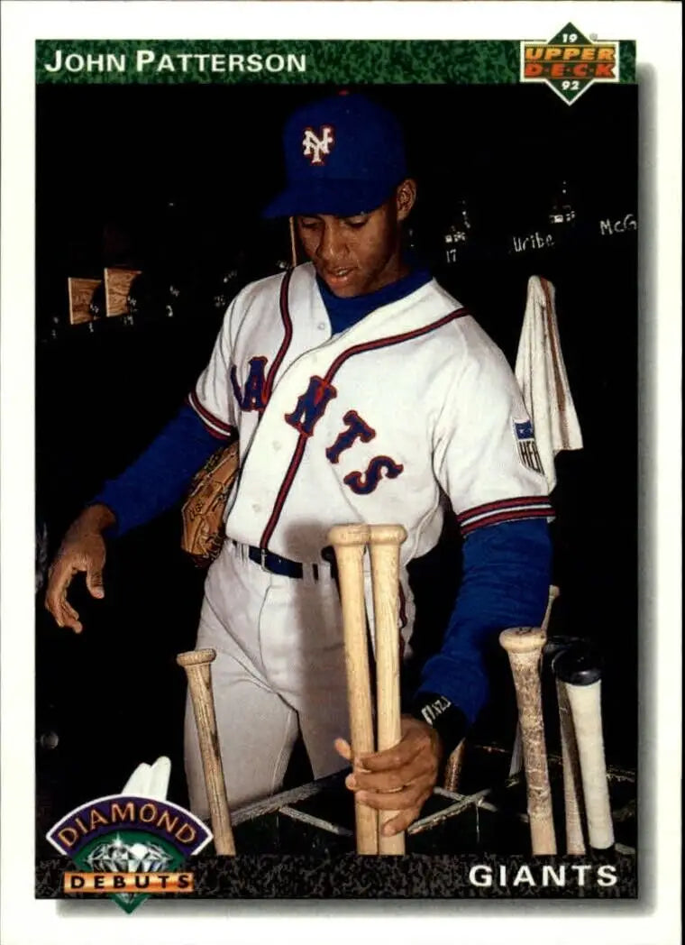 John Patterson 1992 Upper Deck MLB #778 Rookie Baseball Card SF Giants - Baseball Card Single