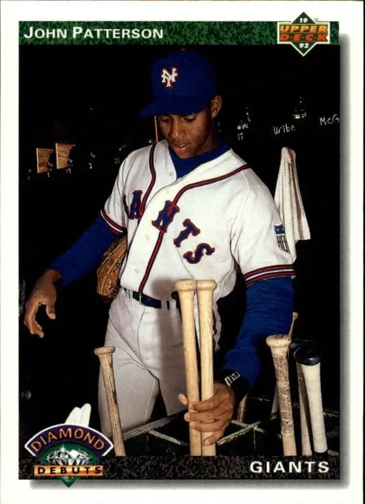 John Patterson 1992 Upper Deck MLB #778 Rookie Baseball Card SF Giants - Baseball Card Single