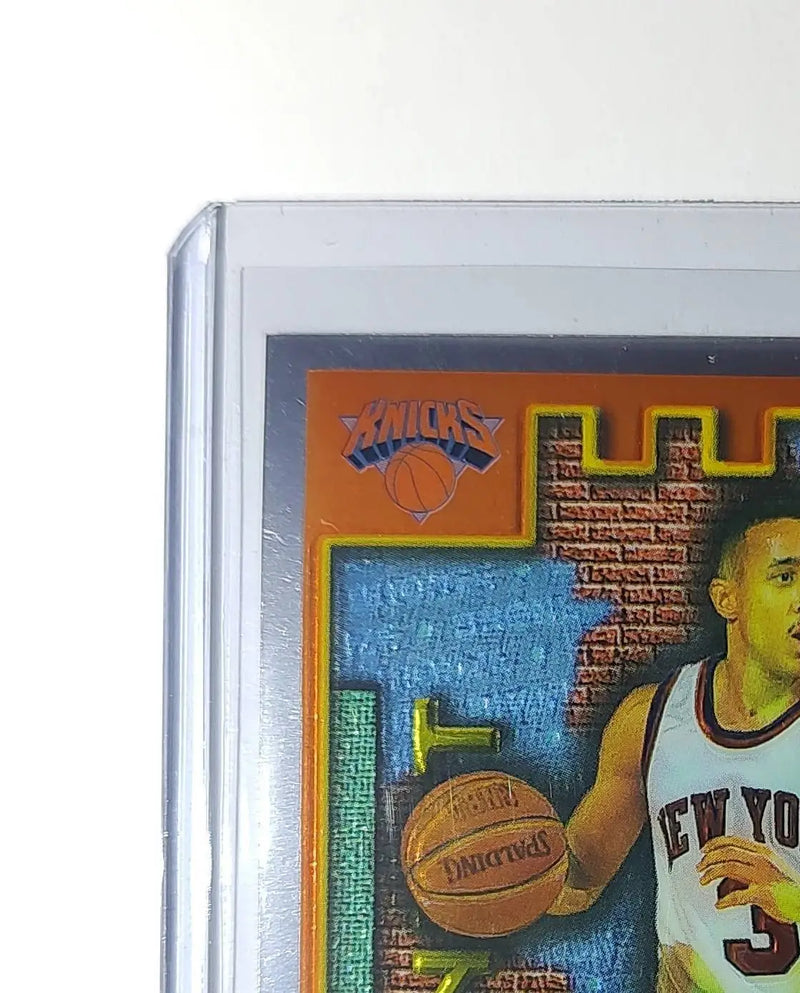 John Starks 1995-96 Topps Finest NBA #M38 Mysterly Knicks