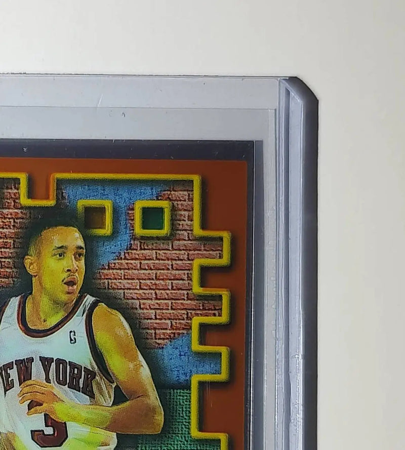 John Starks 1995-96 Topps Finest NBA #M38 Mysterly Knicks