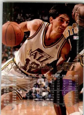 John Stockton - 1994-95 Flair - #151 - Basketball - Basketball Card Single