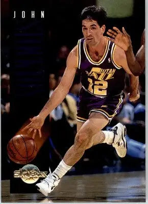 John Stockton - 1994-95 SkyBox Premium - #168 - Basketball - Basketball Card Single