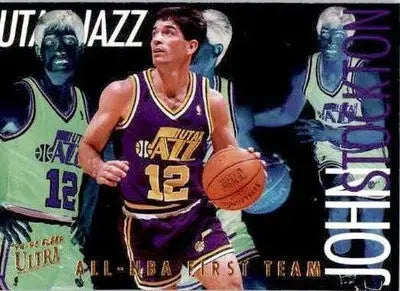 John Stockton - 1994-95 Ultra - #5 - All-NBA Basketball - Basketball Card Single