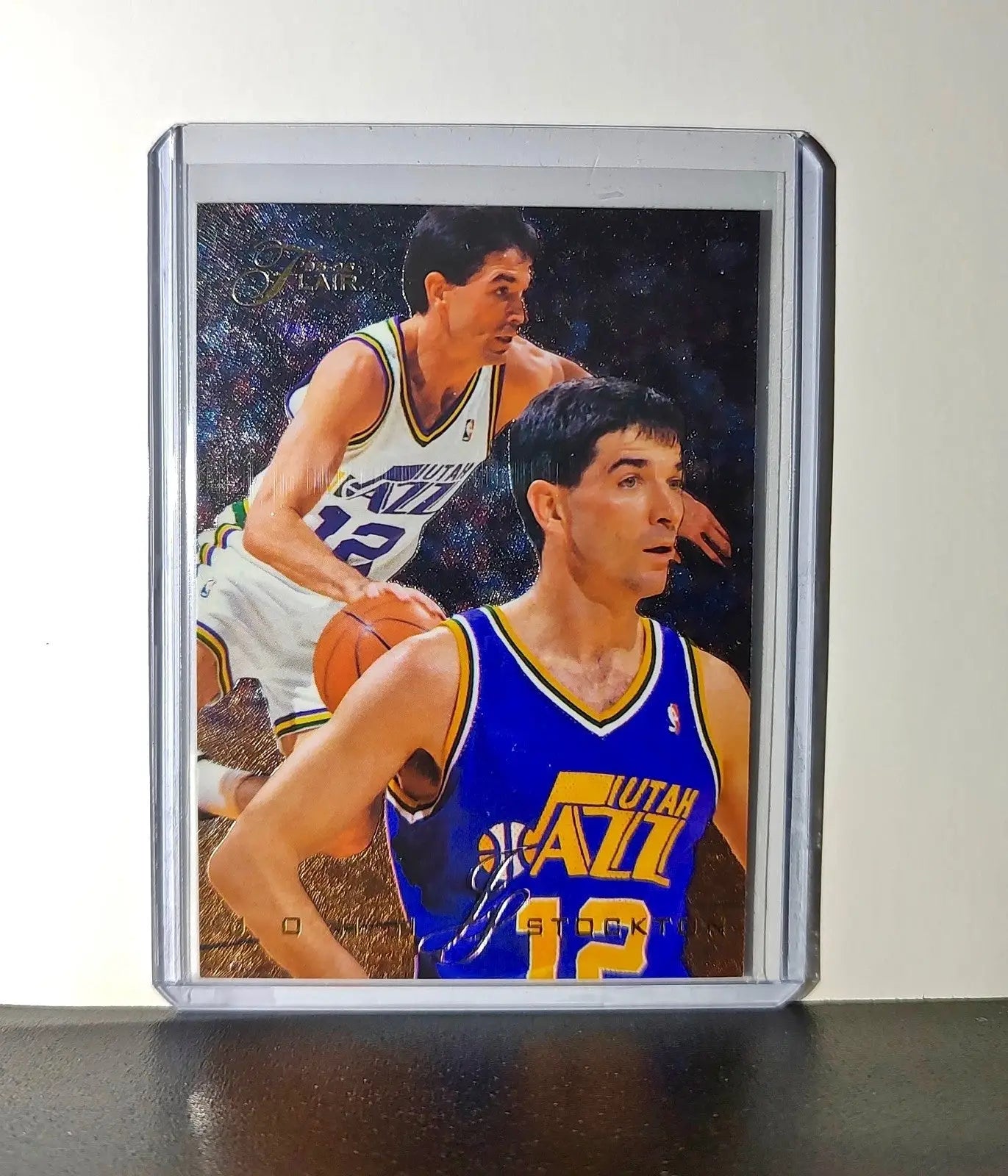 John Stockton 1995-96 Flair NBA #139 Card Utah Jazz