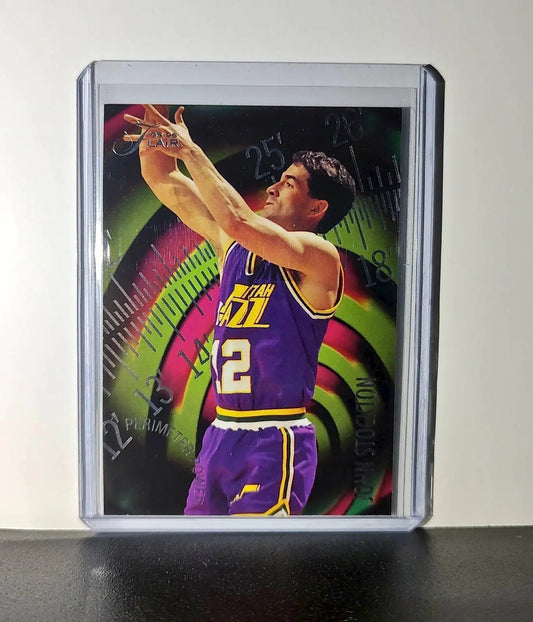 John Stockton 1995-96 Flair NBA #14 Perimeter Power Card - Basketball Card Single