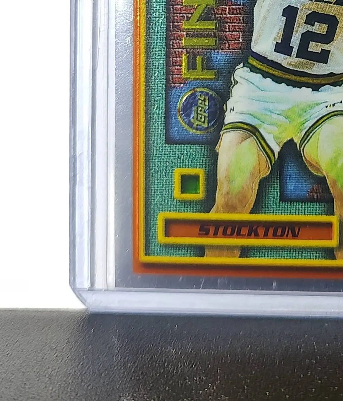 John Stockton 1995-96 Topps Finest NBA #M29 Mysterly Jazz