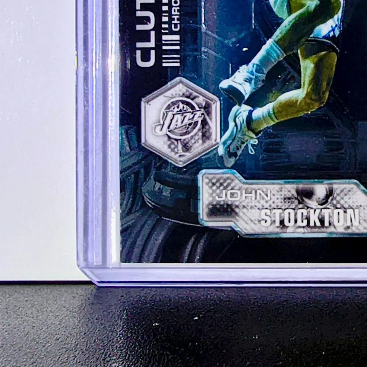 John Stockton 2025-26 NBA Topps Chrome Update Clutch Gene #CG-30 Card Utah Jazz - Basketball Card Single