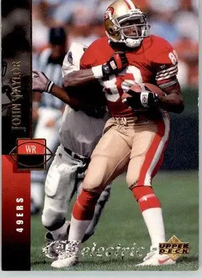 John Taylor - 1994 Upper Deck - #295 - Electric Gold Football - Football Card Single