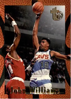 John Williams - 1994-95 Topps Embossed - #19 - Basketball - Basketball Card Single