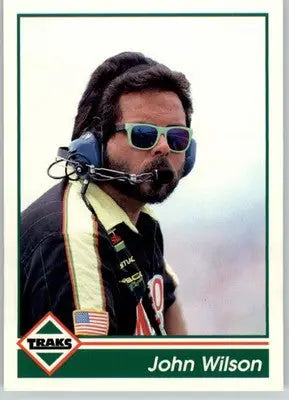 John Wilson - 1992 Traks - #139 - Racing - Racing Card Single