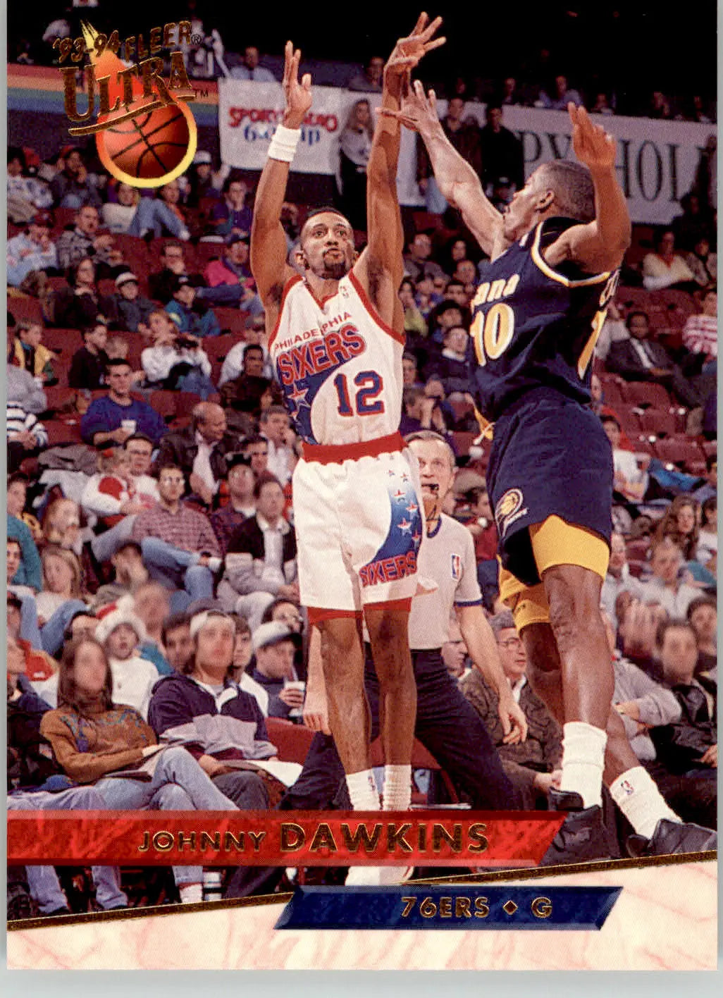 Johnny Dawkins - 1993-94 Ultra - #140 - Basketball - Basketball Card Single