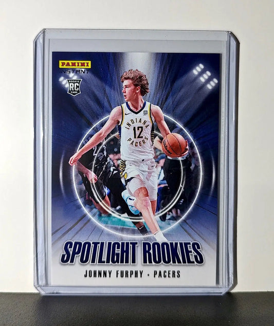 Johnny Furphy Rookie 2024-25 Panini Spotlight Rookies NBA #34 Pacers 1 of 170 - Basketball Card Single