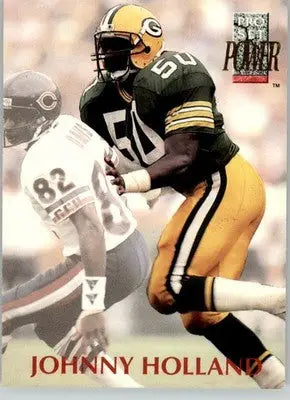 Johnny Holland - 1992 Pro Set Power - #150 - Football - Football Card Single