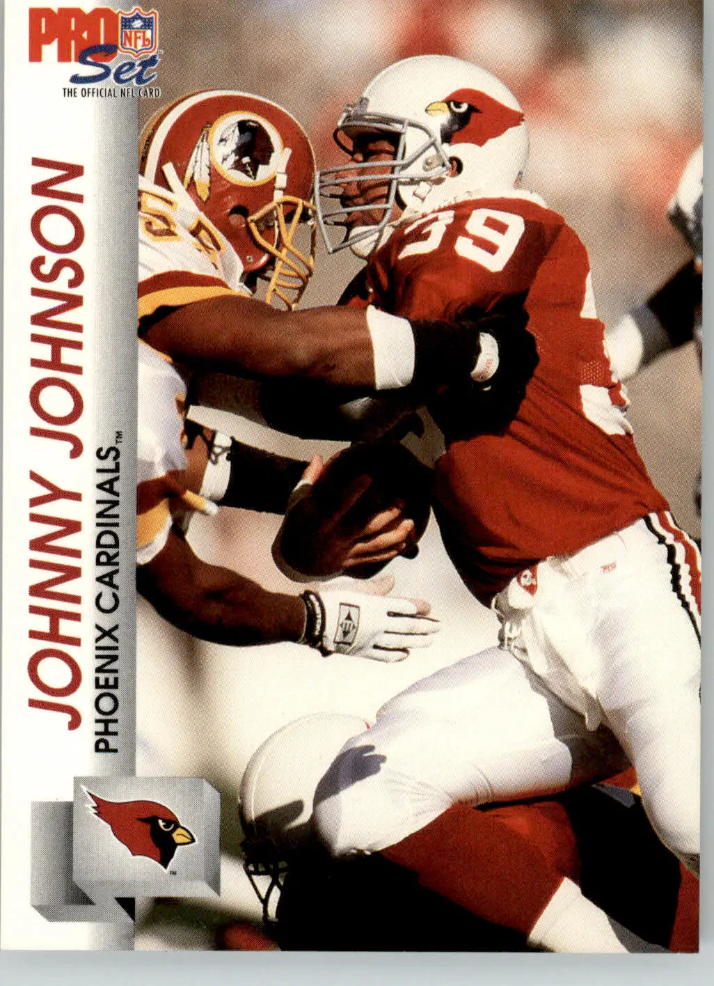 Johnny Johnson - 1992 Pro Set - #619 - Football - Football Card Single