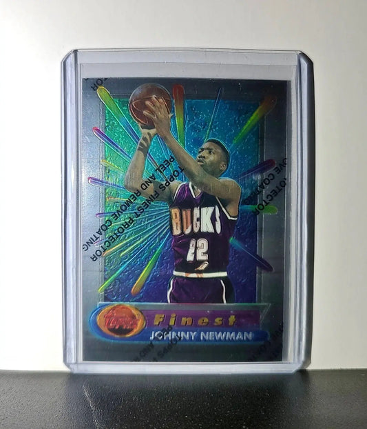 Johnny Newman 1994-95 Topps Finest #199 Basketball Card