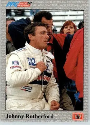 Johnny Rutherford - 1991 All World - #54 - Racing - Racing Card Single