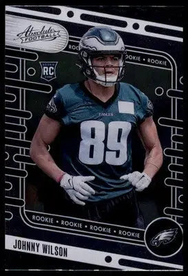 Johnny Wilson Rookie 2024 Panini Absolute Retail #196 Philadelphia Eagles - Football Card Single
