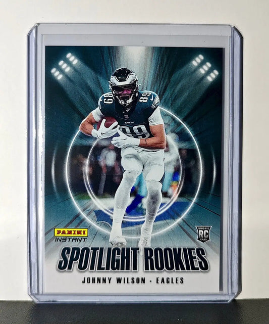 Johnny Wilson Rookie 2024 Panini Spotlight Rookies NFL #41 Eagles 1 of 1426 - Football Card Single