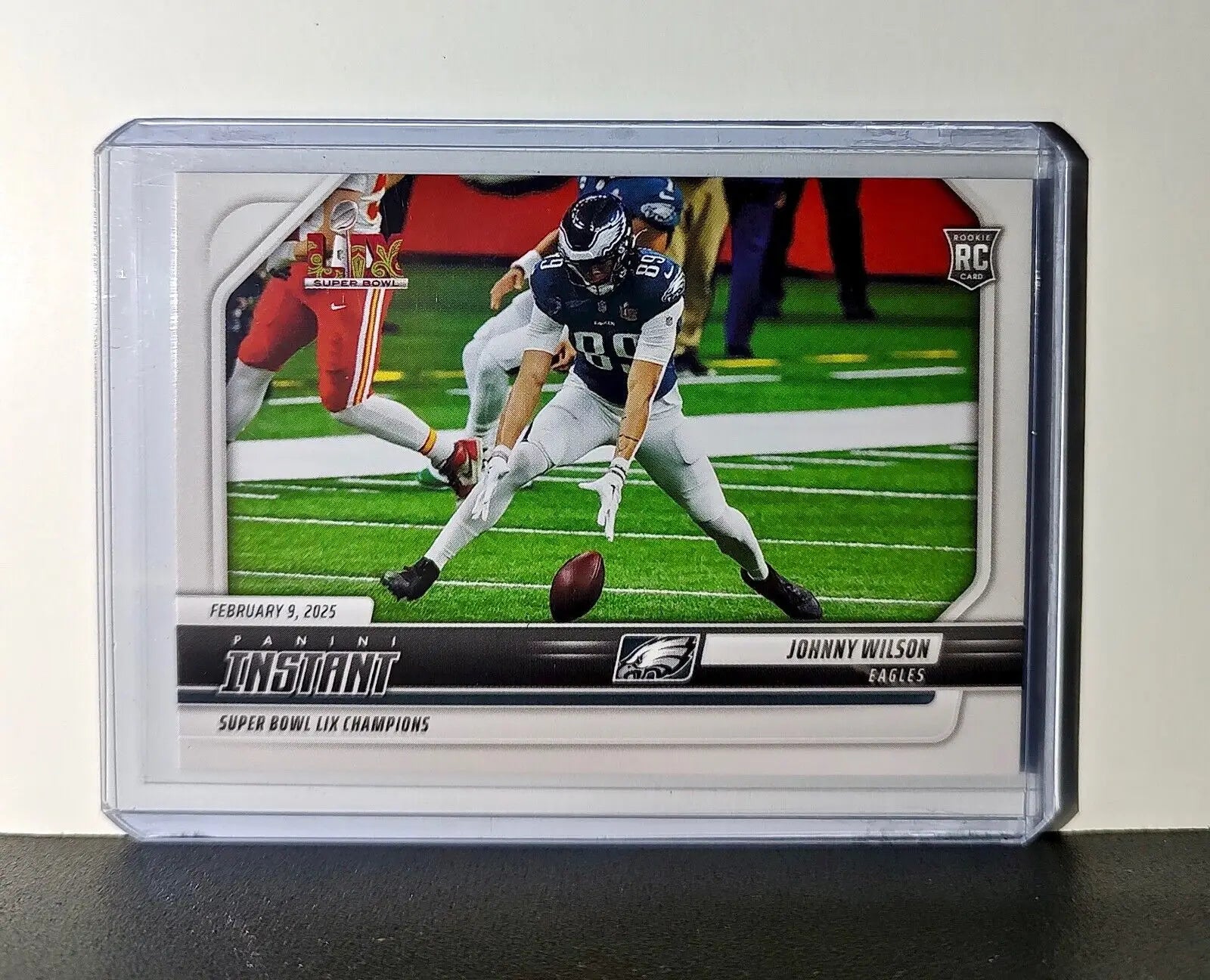 Johnny Wilson Rookie 2024 Panini Super Bowl LIX Champions NFL #32 Football Card