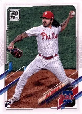 Jojo Romero Rookie 2021 Topps #508 Philadelphia Phillies - Baseball Card Single