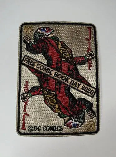 Joker patch from Free Comic Book Day 2020 Batman Limited Edition DC Comics