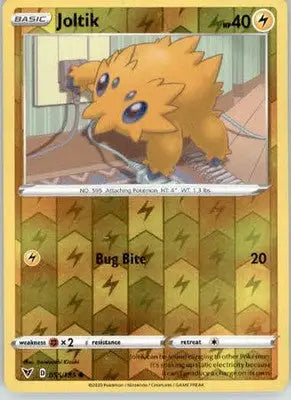 Joltik - SWSH04: Vivid Voltage - 055/185 - Reverse Holo LP - Pokémon Card Single