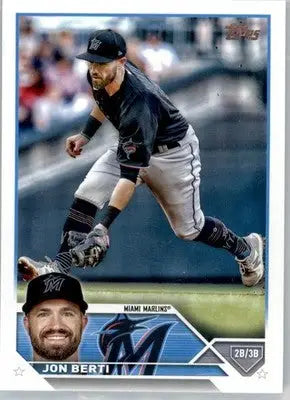 Jon Berti - 2023 Topps - #72 - Baseball - Baseball Card Single