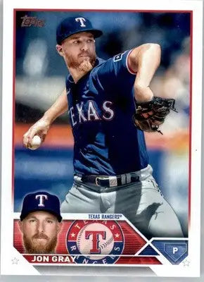 Jon Gray - 2023 Topps - #73 - Baseball - Baseball Card Single