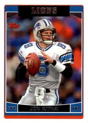Jon Kitna - 2006 Topps - #86 - Football - Football Card Single