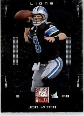 Jon Kitna - 2008 Donruss Elite - #32 - Football - Football Card Single