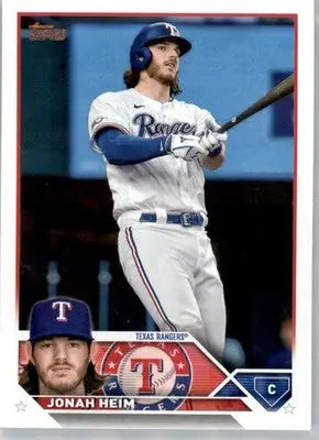 Jonah Heim - 2023 Topps - #141 - Baseball - Baseball Card Single