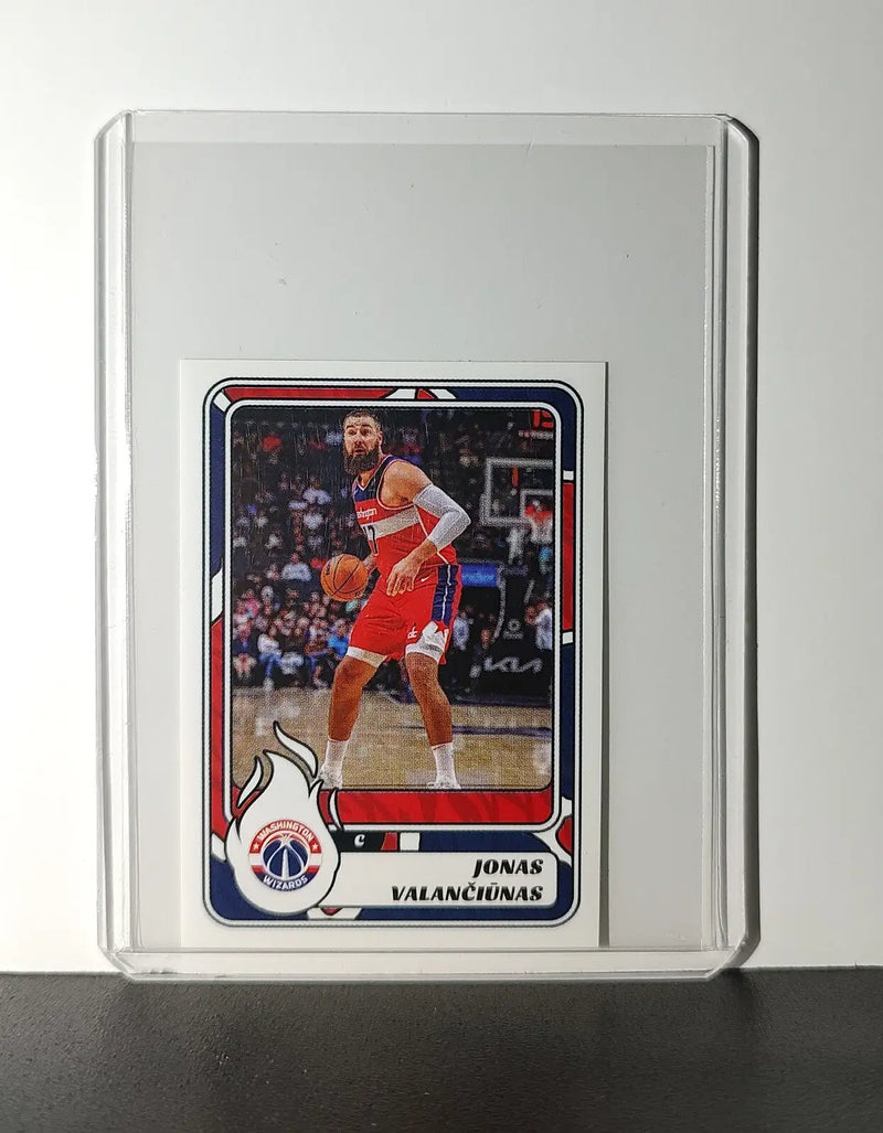 Jonas Valanciunas 2024-25 Panini NBA #284 Sticker Card Washington Wizards - Basketball Card Single