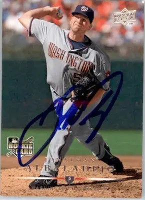 Jonathan Albaladejo - 2008 Upper Deck - #301 - RC,AUTO Baseball - Baseball Card Single
