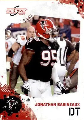 Jonathan Babineaux - 2010 Score - #13 - Football - Football Card Single