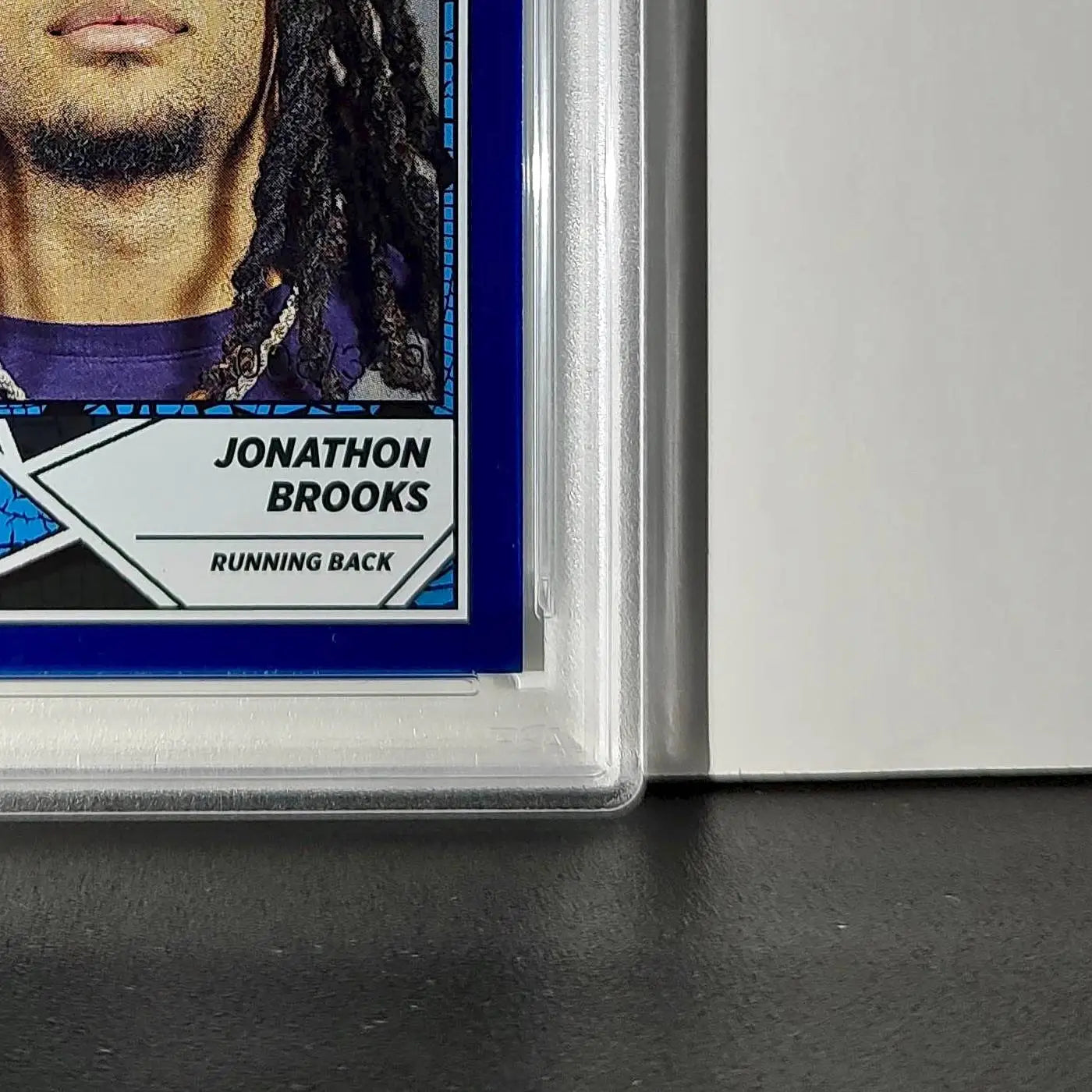 Jonathan Brooks Rookie 2024 Panini Sticker Collection 6/349 #88 Blue Foil PSA 9 - Other
