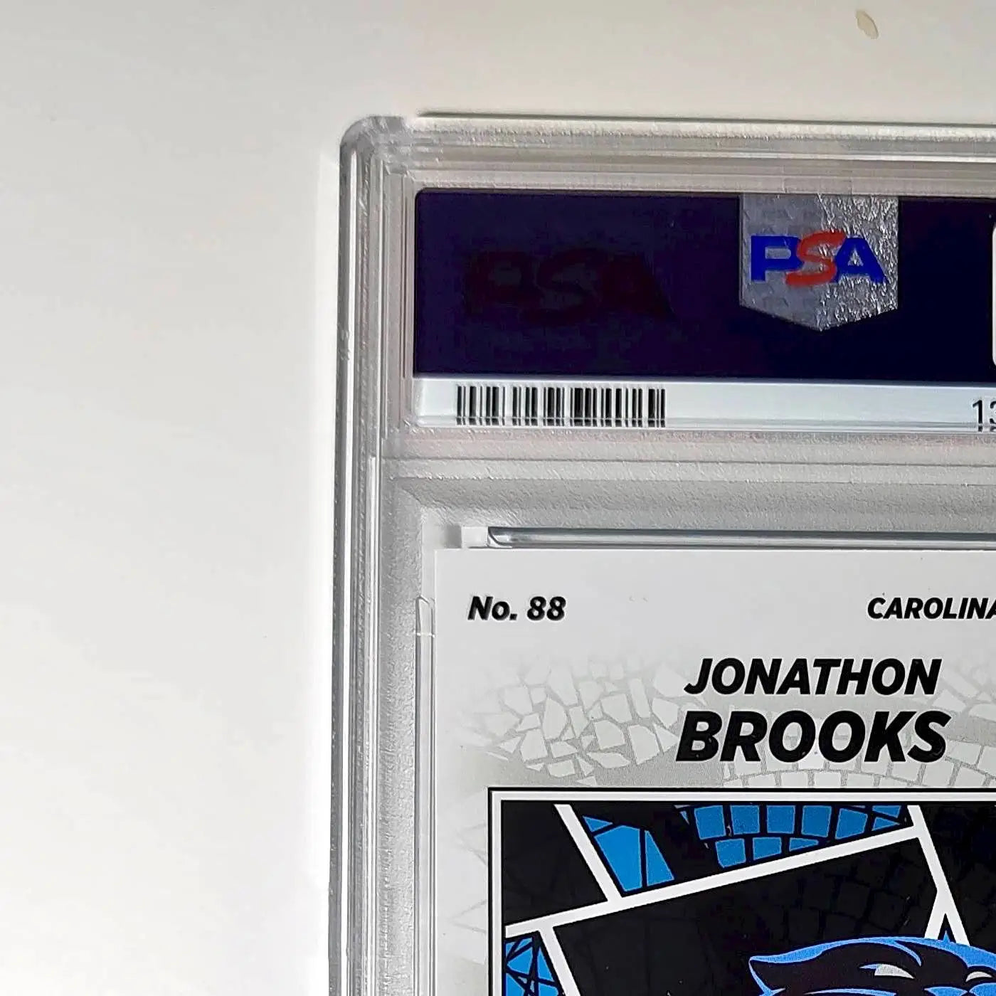 Jonathan Brooks Rookie 2024 Panini Sticker Collection 6/349 #88 Blue Foil PSA 9 - Other