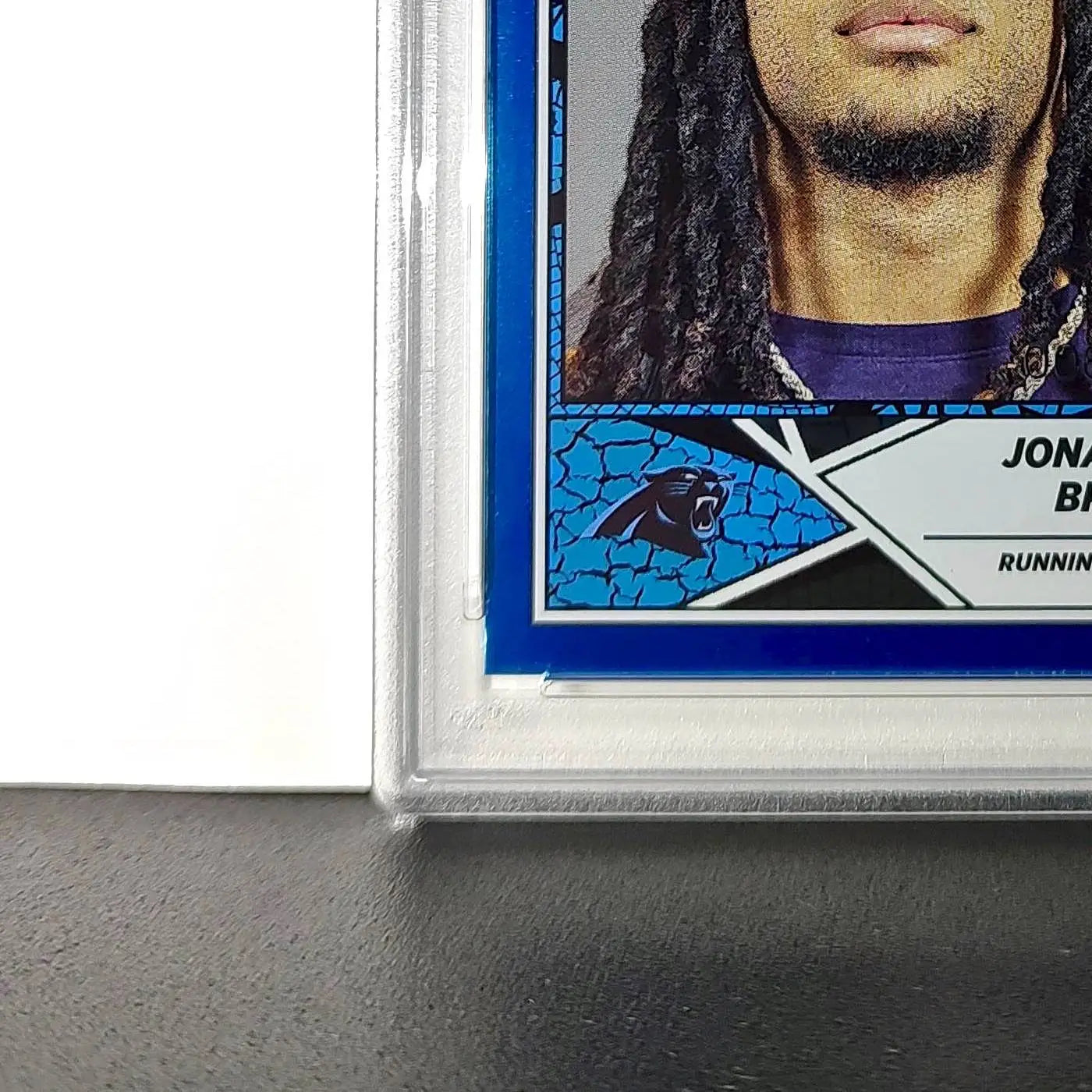 Jonathan Brooks Rookie 2024 Panini Sticker Collection 6/349 #88 Blue Foil PSA 9 - Other
