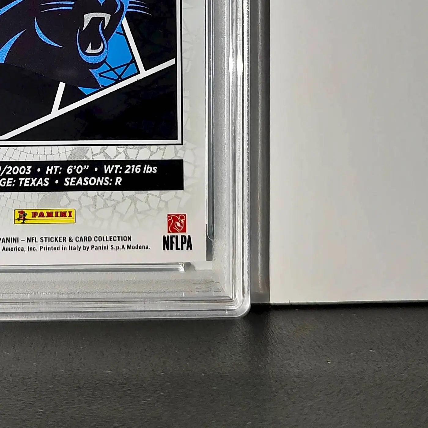Jonathan Brooks Rookie 2024 Panini Sticker Collection 6/349 #88 Blue Foil PSA 9 - Other