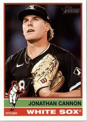 Jonathan Cannon - 2025 Topps Heritage - #323 - Baseball - Baseball Card Single