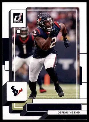 Jonathan Greenard 2022 Donruss #43 Houston Texans - Football Card Single