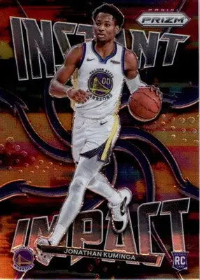 Jonathan Kuminga - 2021-22 Panini Prizm - #7 - Instant Impact Basketball - Basketball Card Single