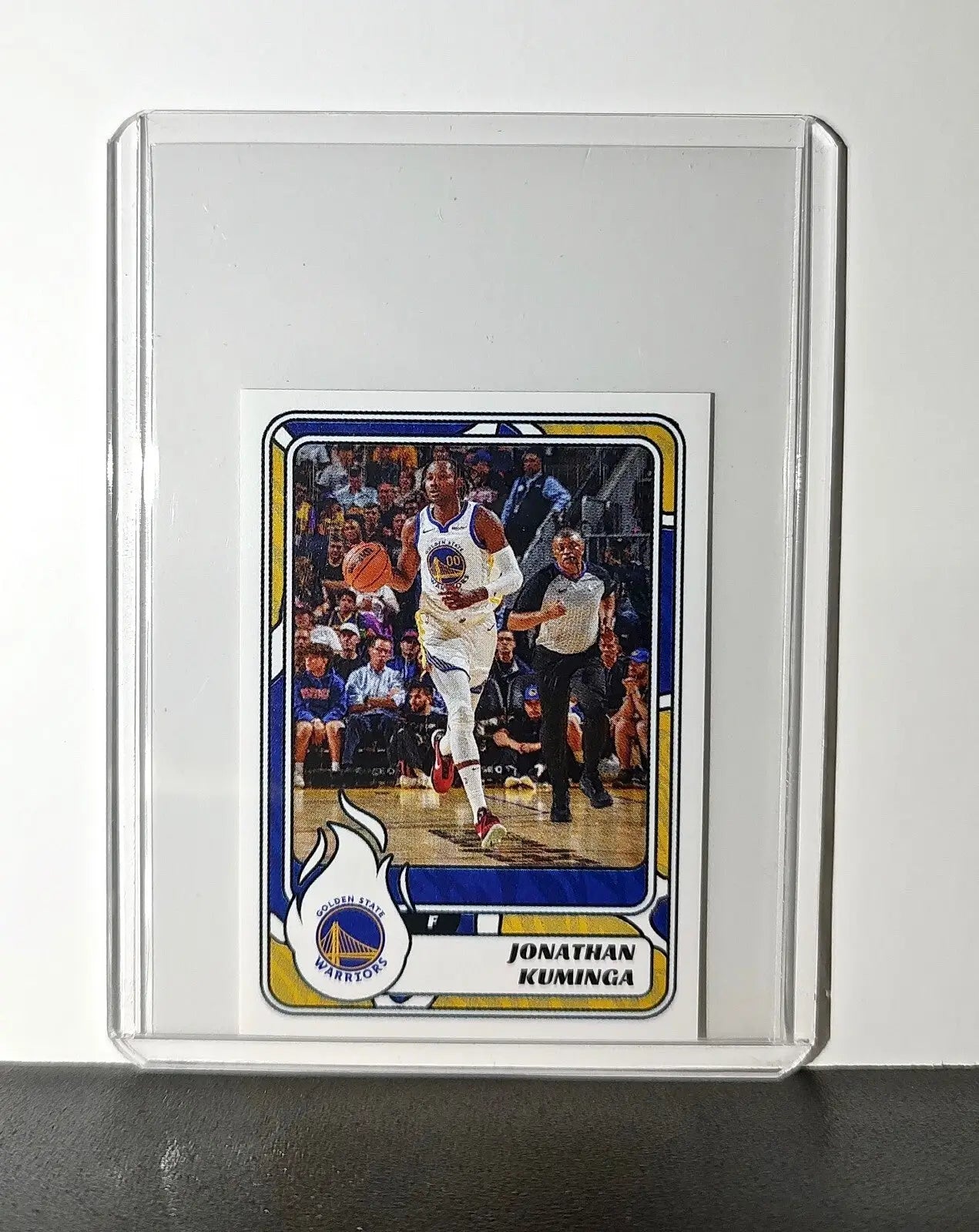 Jonathan Kuminga 2024-25 Panini NBA #323 Sticker Card Golden State Warriors