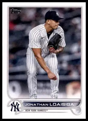 Jonathan Loaisiga 2022 Topps Update #US56 New York Yankees - Baseball Card Single