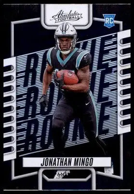 Jonathan Mingo Rookie 2023 Panini Absolute Retail #117 Carolina Panthers - Football Card Single