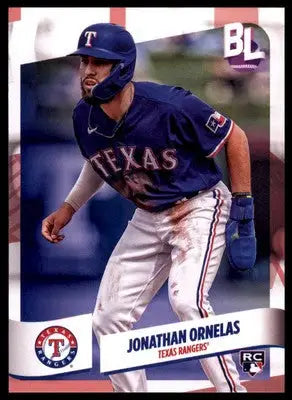 Jonathan Ornelas Rookie 2024 Topps Big League #106 Texas Rangers - Baseball Card Single