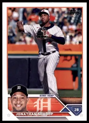 Jonathan Schoop 2023 Topps #603 Detroit Tigers - Baseball Card Single