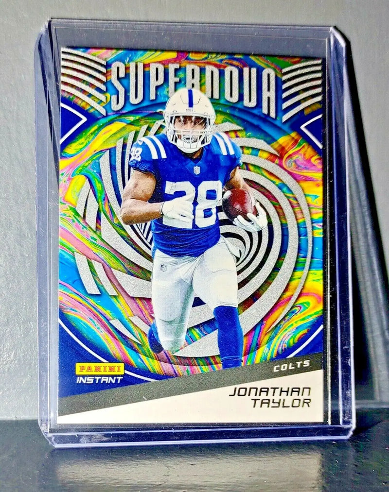 Jonathan Taylor 2021 Panini NFL Instant Supernova #9 Football Card 1 of 3357