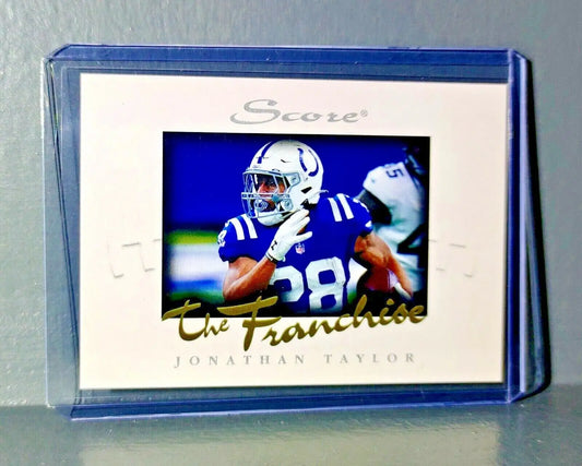 Jonathan Taylor 2021 Panini NFL Score The Franchise #F14 Card 1/1966 - Football Card Single