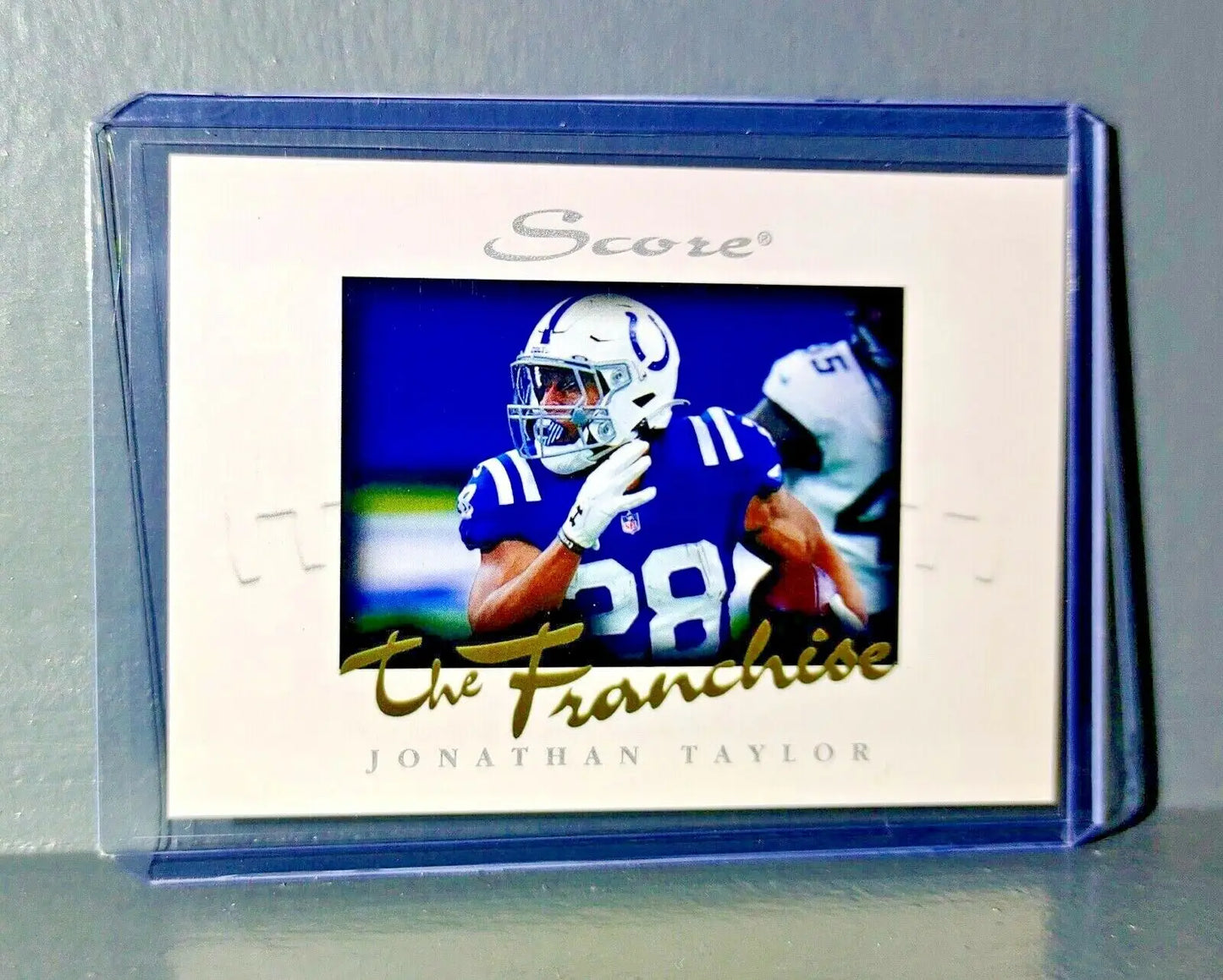 Jonathan Taylor 2021 Panini NFL Score The Franchise #F14 Card 1/1966 - Football Card Single